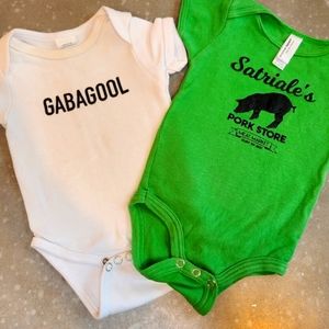 SOPRANOS  onsies GABAGOOL and SATRIALES